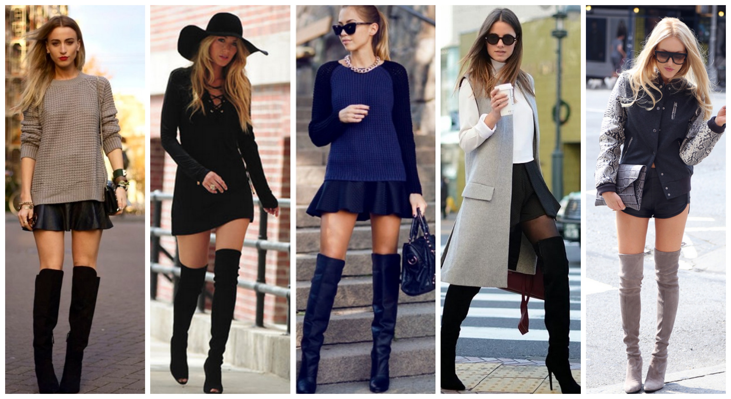 look inverno bota over